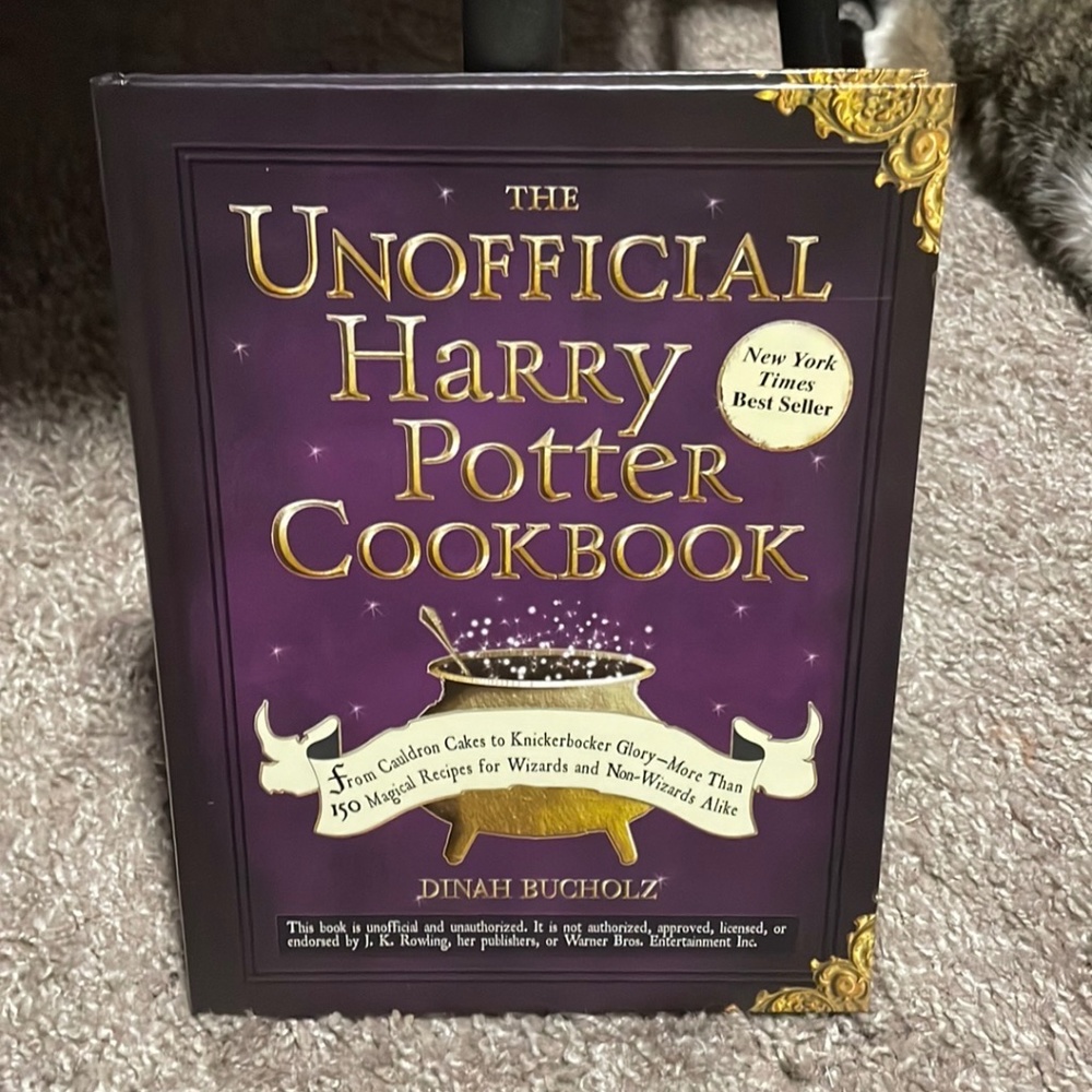 BRAND NEW: THE UNOFFICIAL HARRY POTTER COOK BOOK